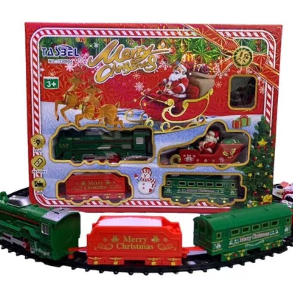 GENERICO - Tren Eléctrico De Carga de Navidad