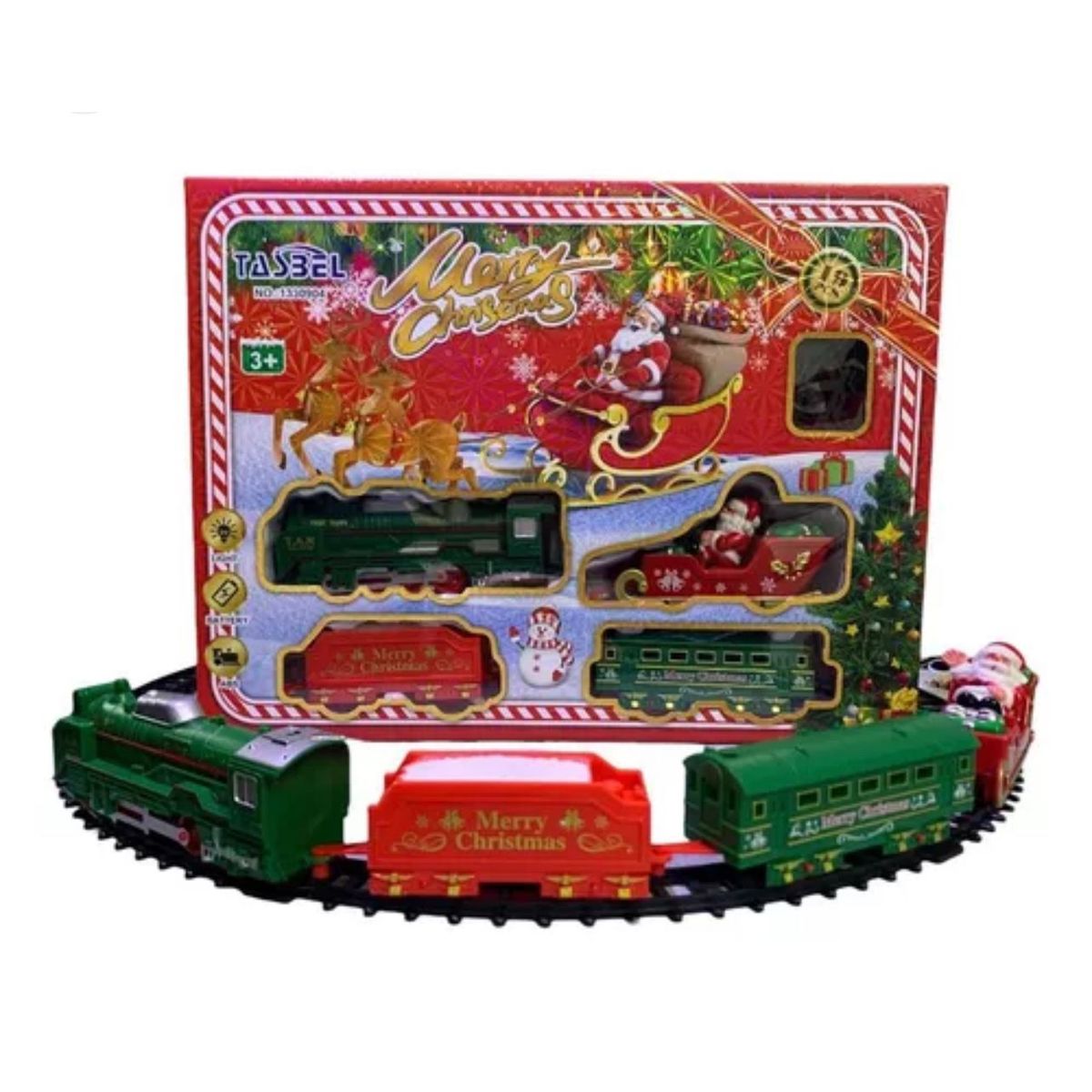 GENERICO - Tren Eléctrico De Carga de Navidad