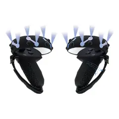 GENERICO - Funda Grips Para Mandos Oculus Quest 2 + Correa Ajustables