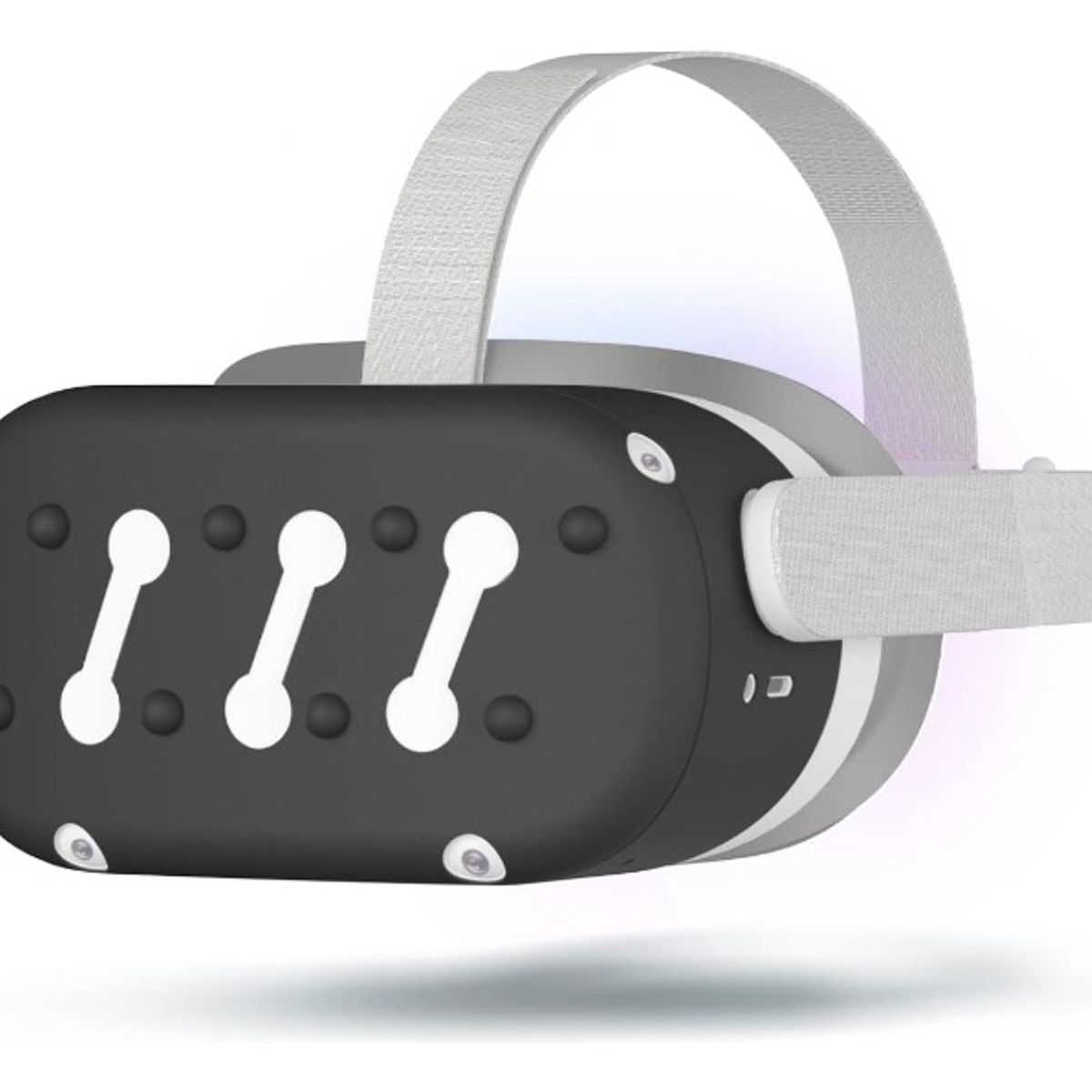 GENERICO - Protector Frontal Cover Silicona Para Meta oculus Quest 2