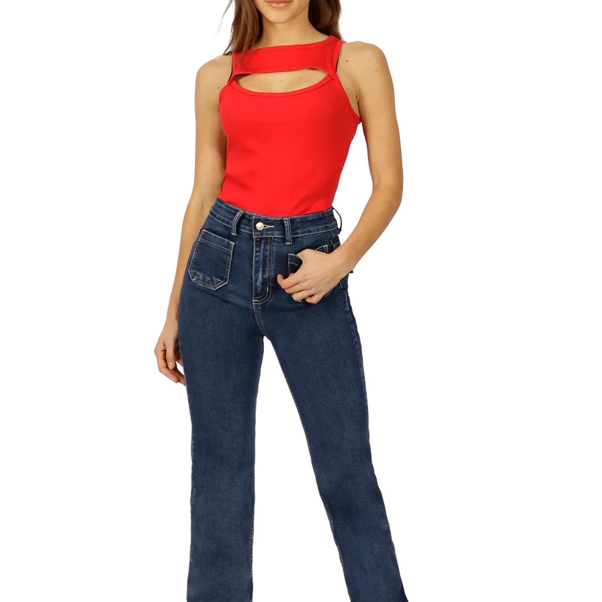 DIVINO JEANS - Jeans Valeria I Azul Divino Jeans