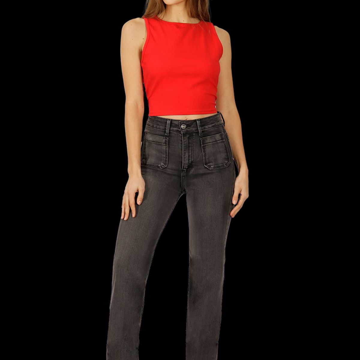 DIVINO JEANS - Jeans Valeria III Negro Divino Jeans - Negro