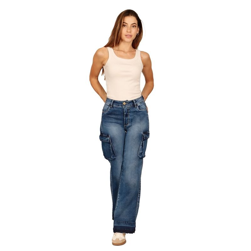 DIVINO JEANS - Jeans Cristal I Azul Divino Jeans - Azul