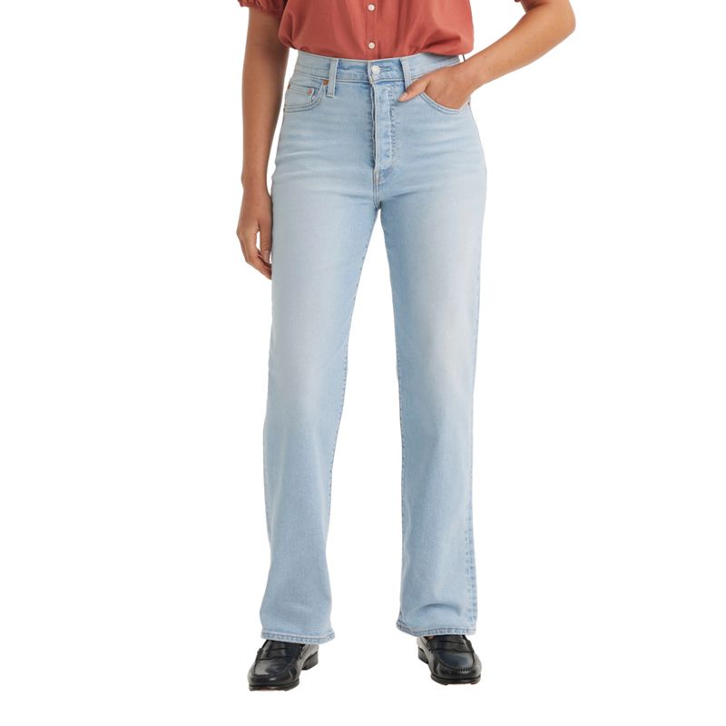 LEVIS - Jeans Mujer Ribcage Full Length Azul Levis