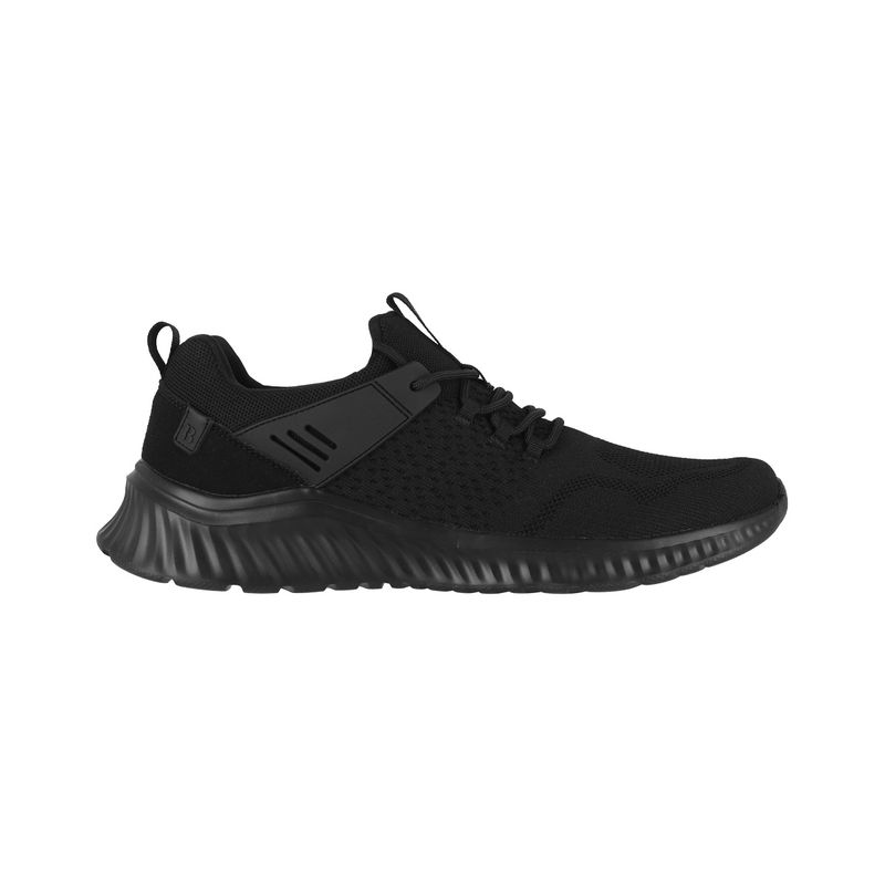 BAMERS - Zapatillas Plataforma Hombre Positano Negro Bamers