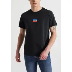 LEVIS - Polera Hombre Regular Fit Gráfica Negra
