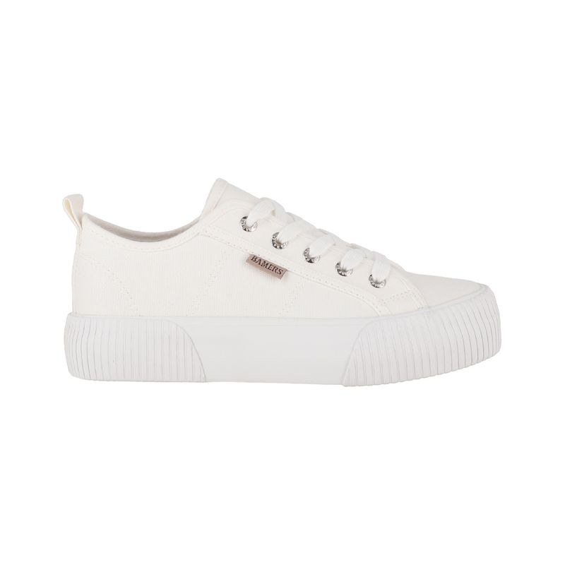BAMERS - Zapatillas Mujer Blanco Bamers Monroe
