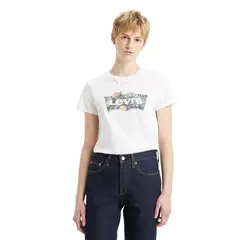 LEVIS - Polera Mujer Regular Fit Blanco