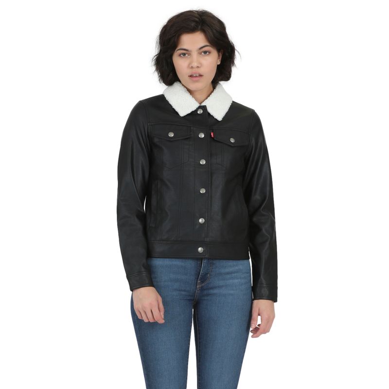 LEVIS - Chaqueta Mujer Trucker Jacket Negro Levis
