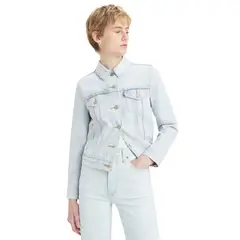 LEVIS - Chaqueta Mujer Original Trucker Azul