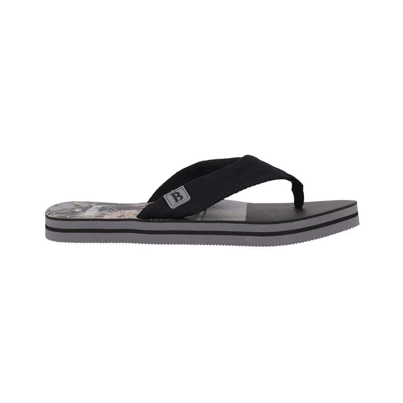 BAMERS - Hawaianas Hombre Negro Print Bamers Oregon