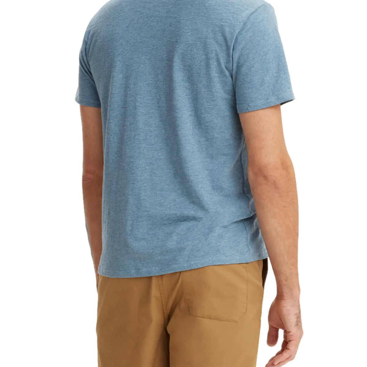 LEVIS - Polera Hombre Classic Pocket Tee Azul Levis
