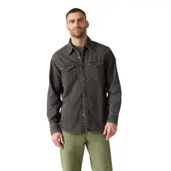 LEVIS - Camisa Hombre Western Standard Negro