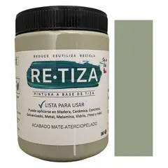 RETIZA - VERDE PISTACHO-OLIVA 1 Kilo. Pintura Tizada/Vintage base agua mate