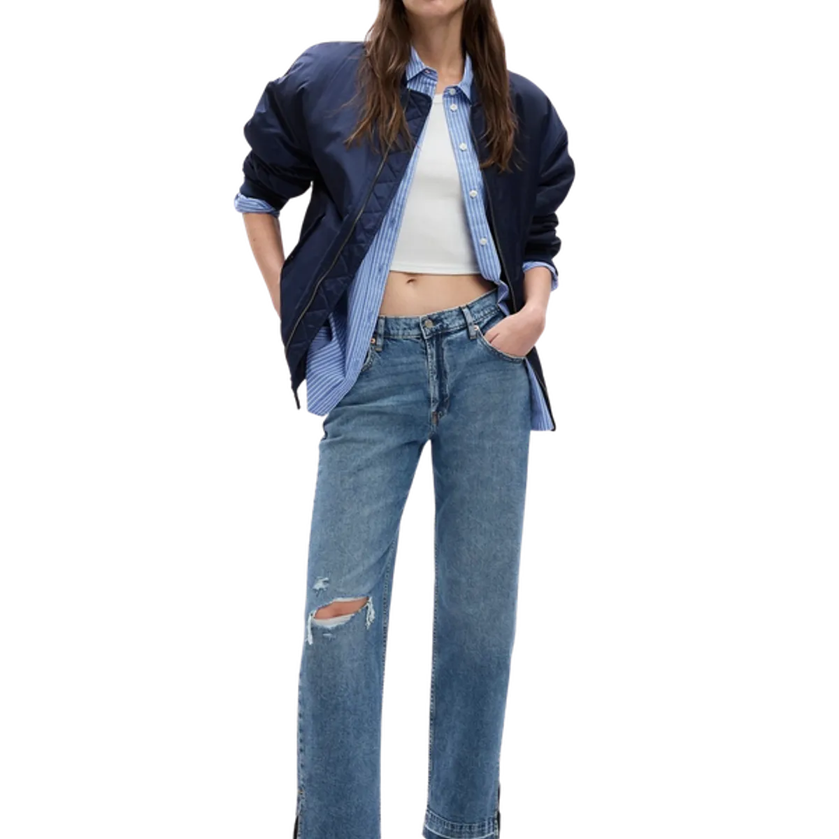 GAP - Jeans Loose 90S Azul