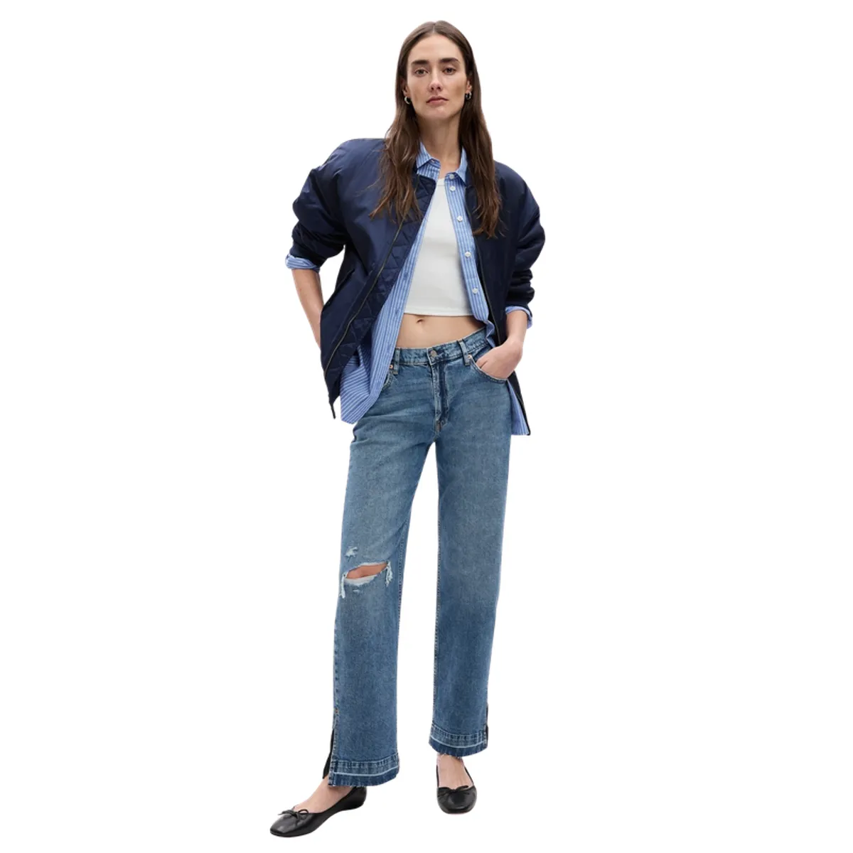 GAP - Jeans Loose 90S Azul