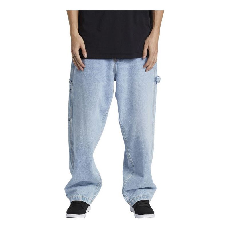 DC SHOES - Jeans Worker Baggy Hombre Celeste