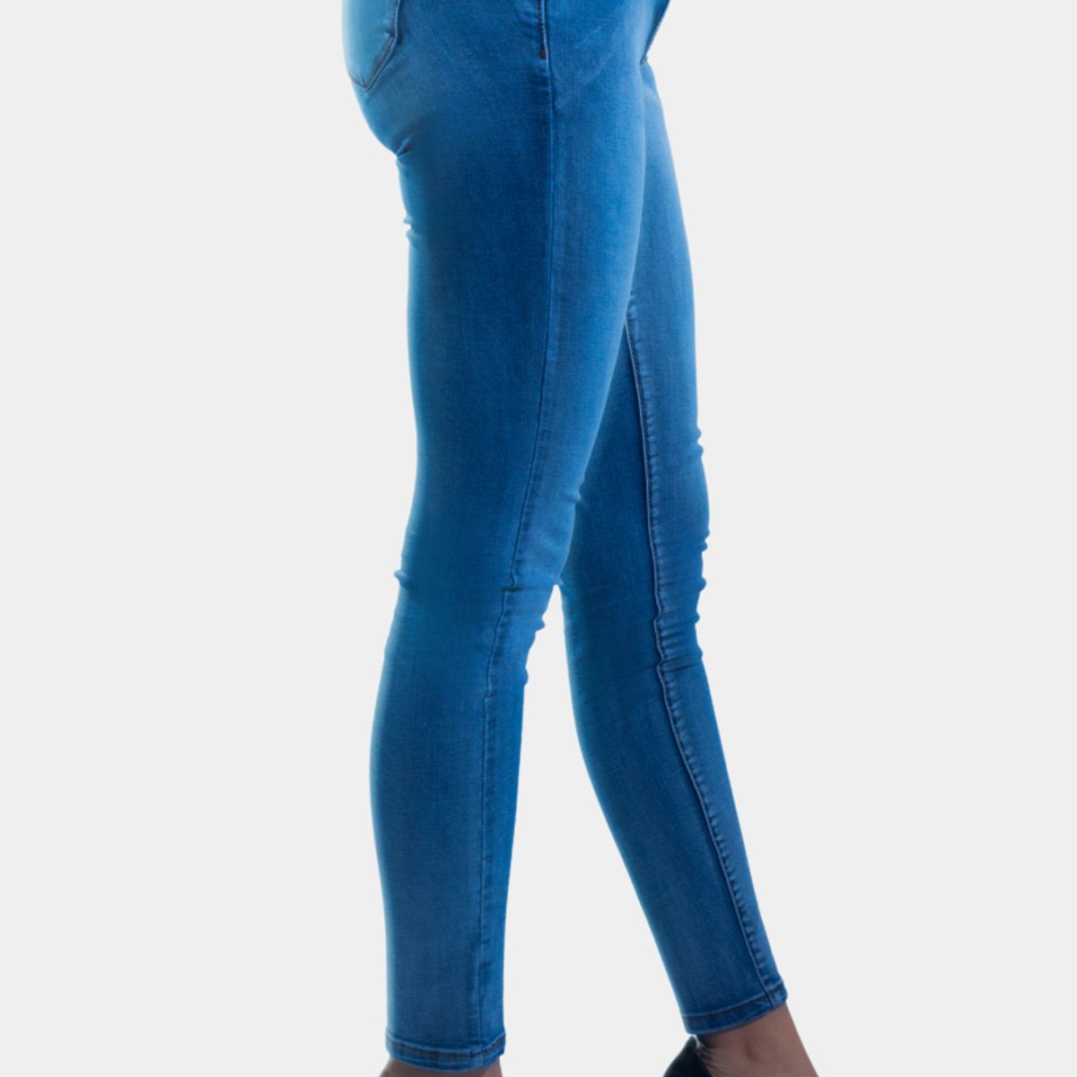 TENTATION - Jeans Pitillo Focalizado TA Push Up Azul Tentation