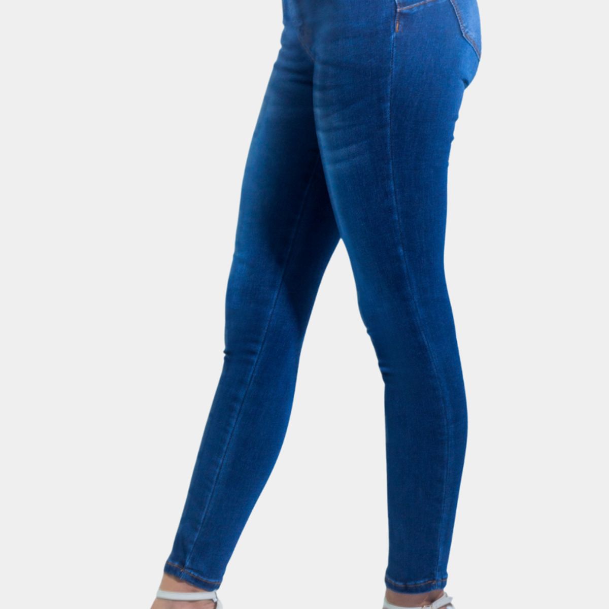 TENTATION - Jeans Pitillo Focalizado Azul  TA Push Up Tentation