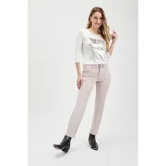 ASH - Jeans Skinny Rosado Mujer