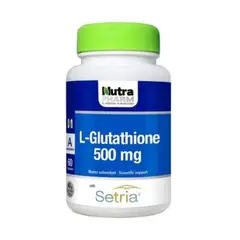 NUTRAPHARM - L-Glutathione 500 mg x 60 cápsulas,