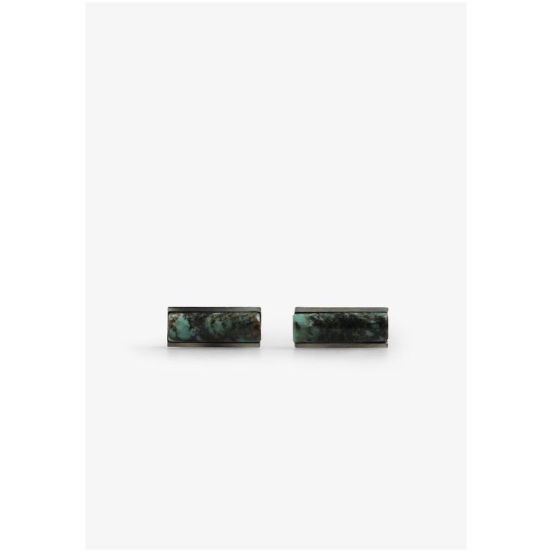 SCALPERS - Gemelos Piedra Natural Darkgreen