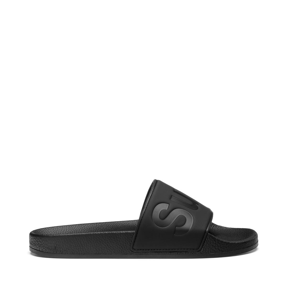 SUPERGA - Sandalia 1908 Slides Polysoft All Black Superga - Negro