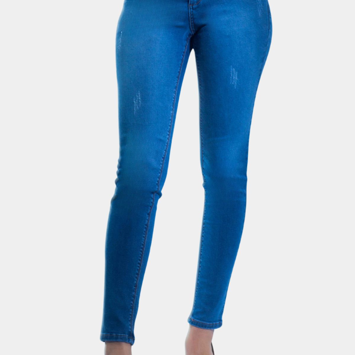 TENTATION - Jeans Pitillo Focalizado Dremel TA Push Up  Azul Tentation