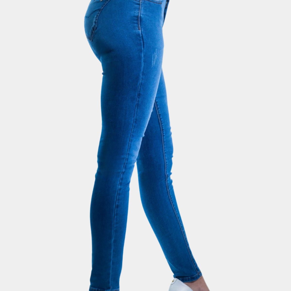 TENTATION - Jeans Pitillo Focalizado Dremel TA Push Up  Azul Tentation