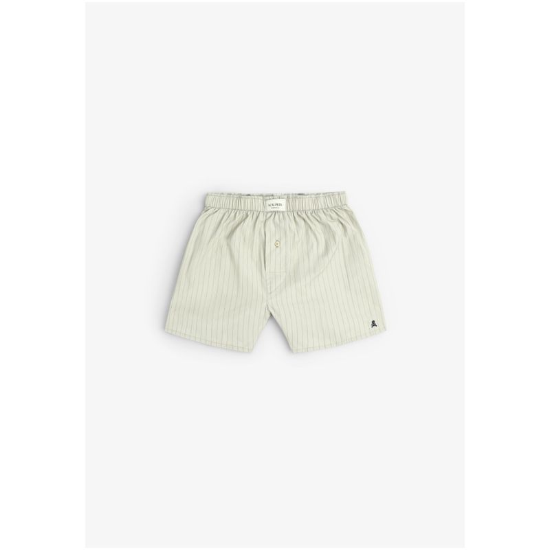 SCALPERS - Boxer Rayas Khaki