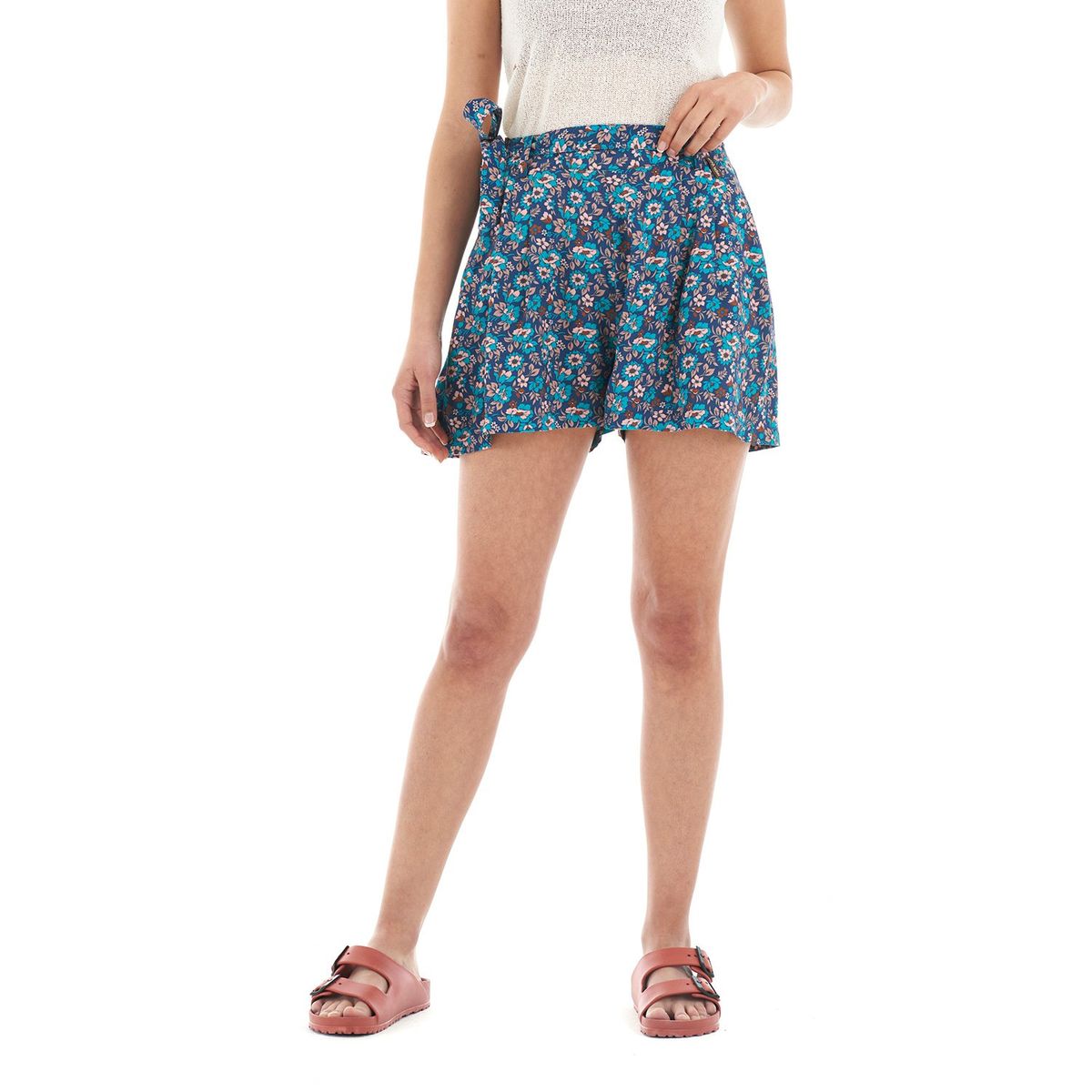 HAKA HONU - Short Mujer Shortiza Azul Haka Honu