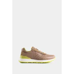 VELEZ - Vélez Zapatillas saori De Cuero Para Hombre Monogram Arena