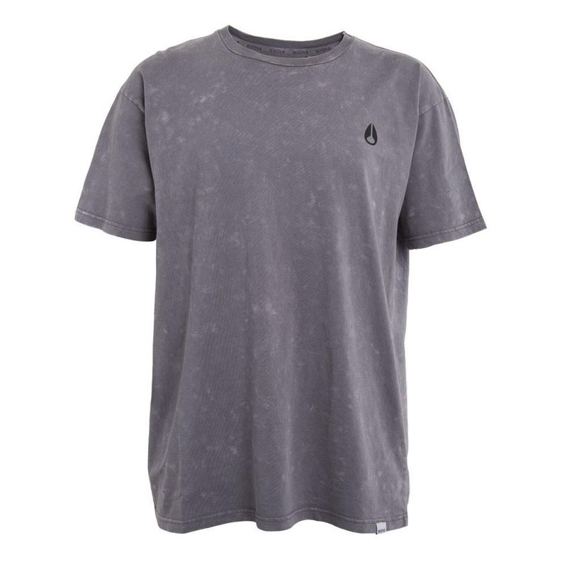 NIXON - Polera Men Grey Mushroom Back - Gris
