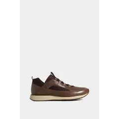 VELEZ - Vélez Tenis Neo 2 De Cuero Para Hombre Con Láser Café