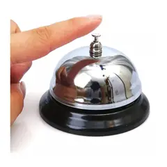 GENERICO - Campana Timbre Para Juegos De Mesa Recepción Hotel Cocina