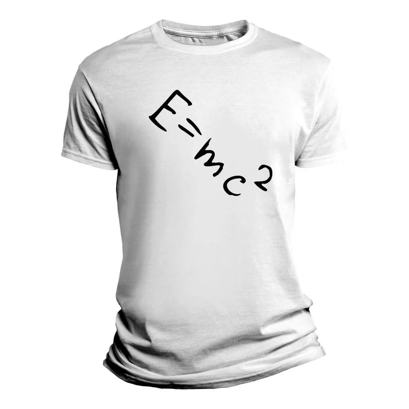 ROLY - Polera Ciencia Einstein Ecuación Relatividad Emc2