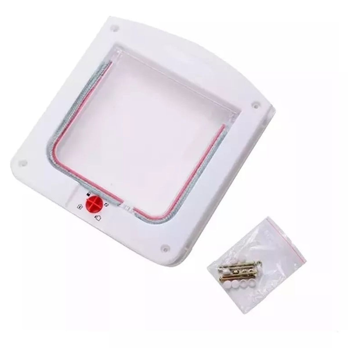 GENERICO - Puerta Abatible Para Perros Pequeños y Gatospetdoors