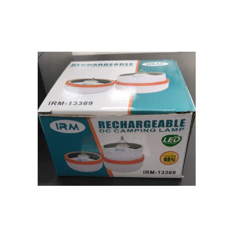 ANGELES DEL HOGAR - Lampara Recargable Camping IRM Led
