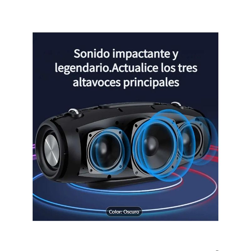 DECORACION CREATIVA - Zealot S67 Parlante Profesional refuerzo de graves 20 horas 67w