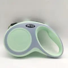 GENERICO - Correa Retráctil Con Botón De Frenado Perros Mascotas 5mts