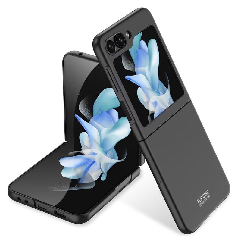 GKK - Carcasa Plegable Slim Para Samsung Z Flip 6 - Negro