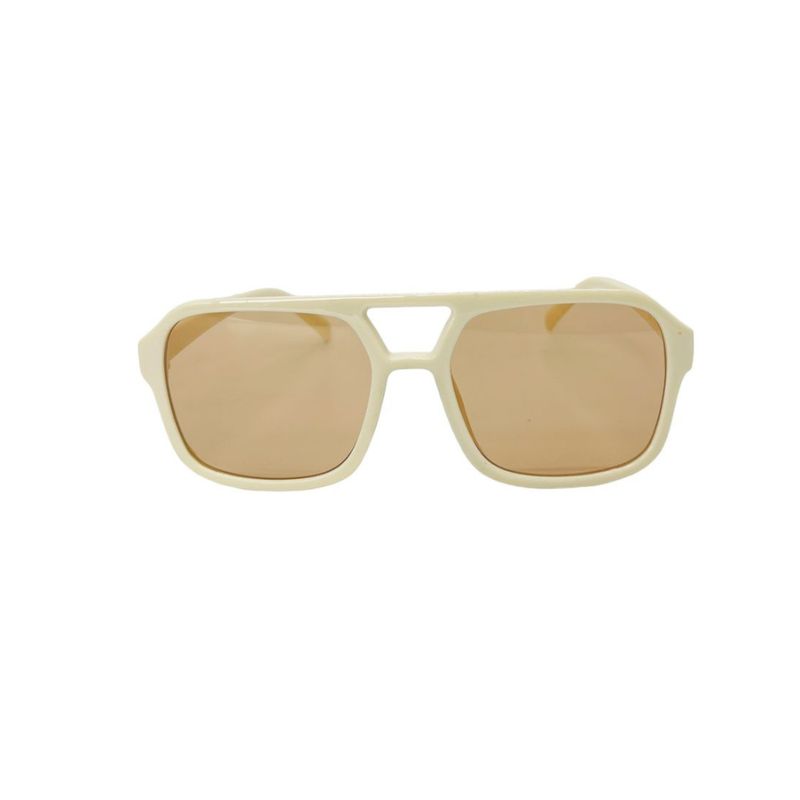 GENERICO - Lentes de sol estilo retro aviador grandes