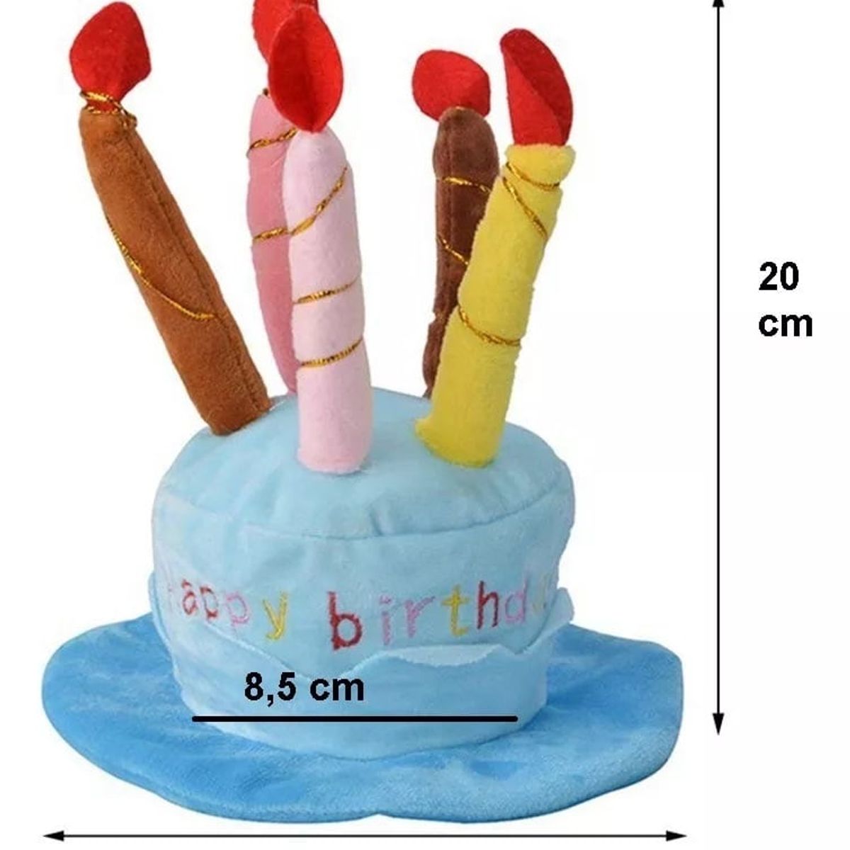 GENERICO - Gorro De Cumpleaños Para Gatos Perros Mascotas