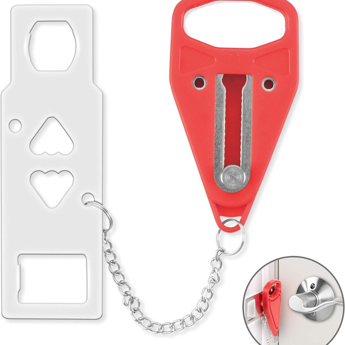 KUANGYE - Cerradura De Puerta De Hotel Portátil Antirrobo De Viaje