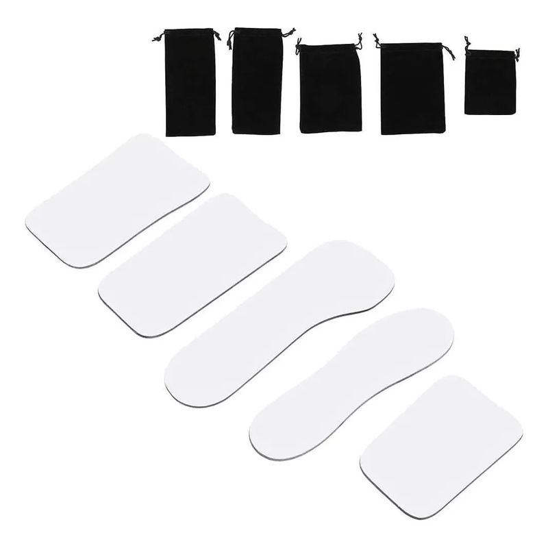 KUANGYE - Set 5 Espejos Intraorales Para Fotografia Dental Bolsitos