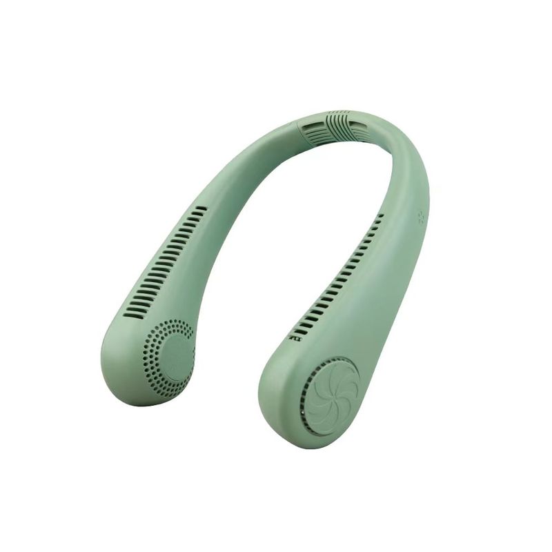 SHANDIAN - Nuevo Ventilador Cuello Portátil Silencioso Usb Recargable