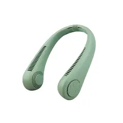 SHANDIAN - Nuevo Ventilador Cuello Portátil Silencioso Usb Recargable