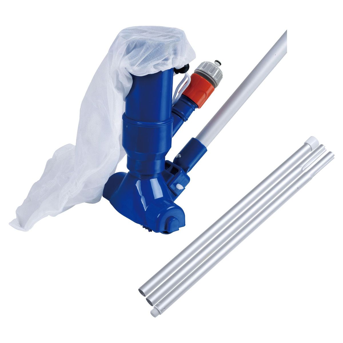 KUANGYE - Aspiradora Limpia Fondo Con Mango Para Piscina Estructural