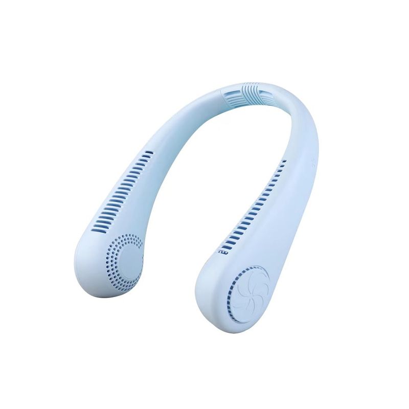 SHANDIAN - Nuevo Ventilador Cuello Portátil Silencioso Usb Recargable