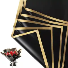 KUANGYE - 60 Hojas Papel Celofan Coreano Regalo Ramos Envolver Flores